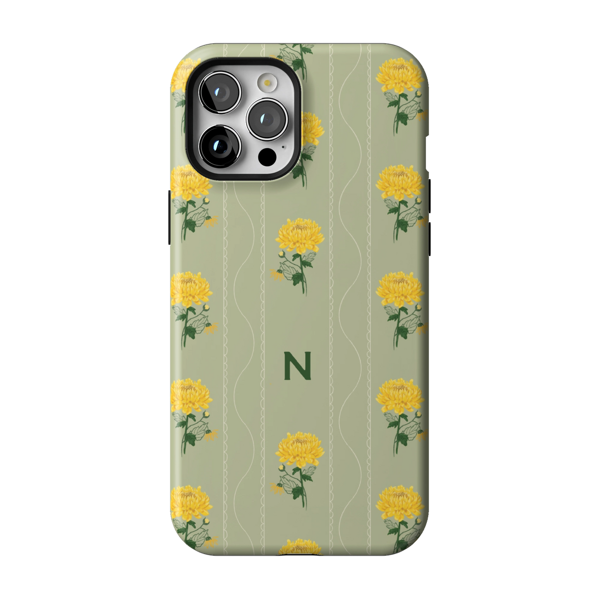 November Birth Month Personalized iPhone Case