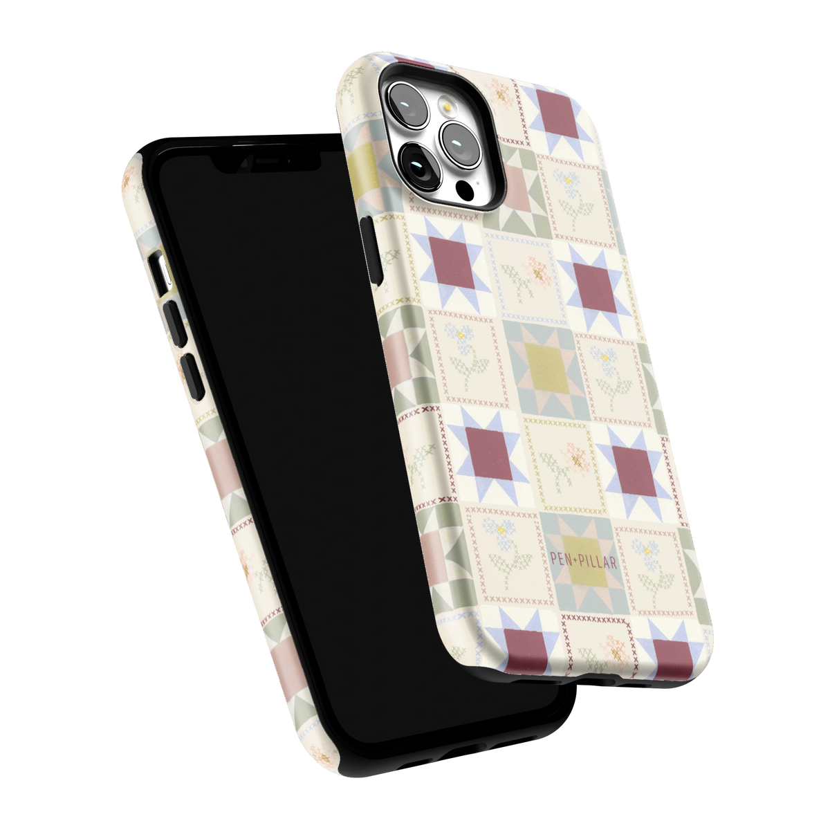 Patchwork iPhone Case