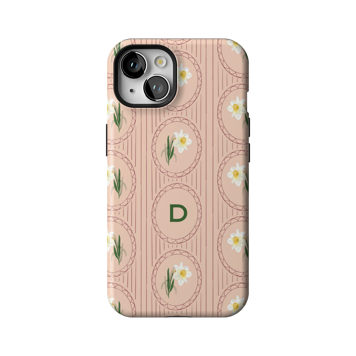 December Birth Month Personalized iPhone Case