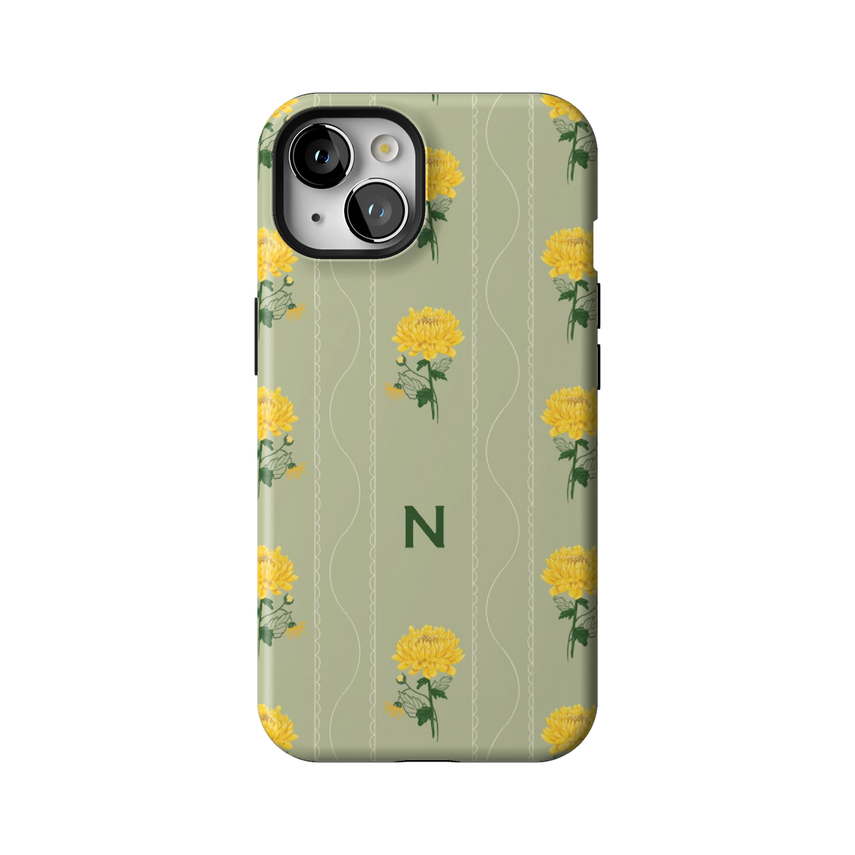 November Birth Month Personalized iPhone Case