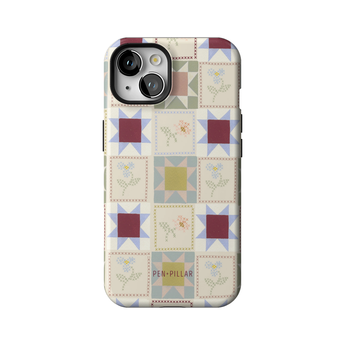 Patchwork iPhone Case