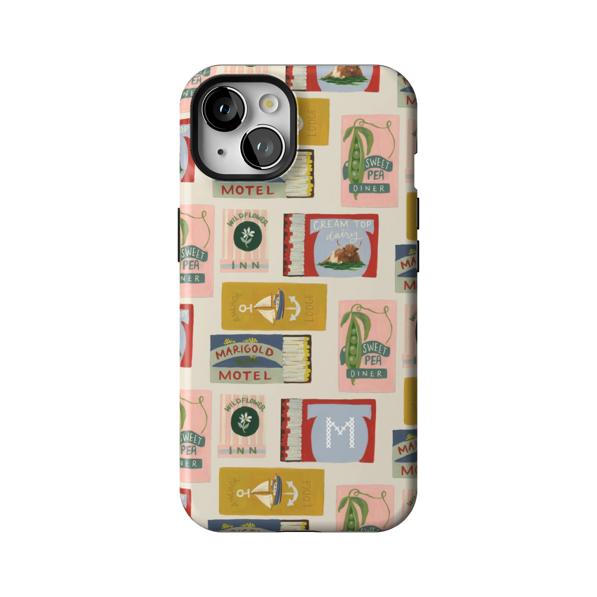 Matchbooks Personalized iPhone Case