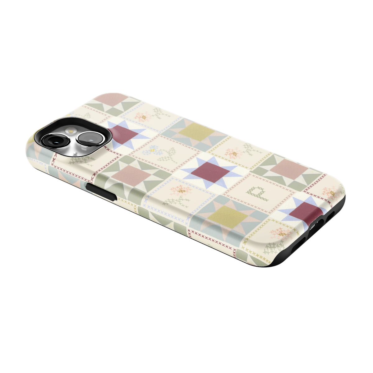 Patchwork Personalized iPhone Case