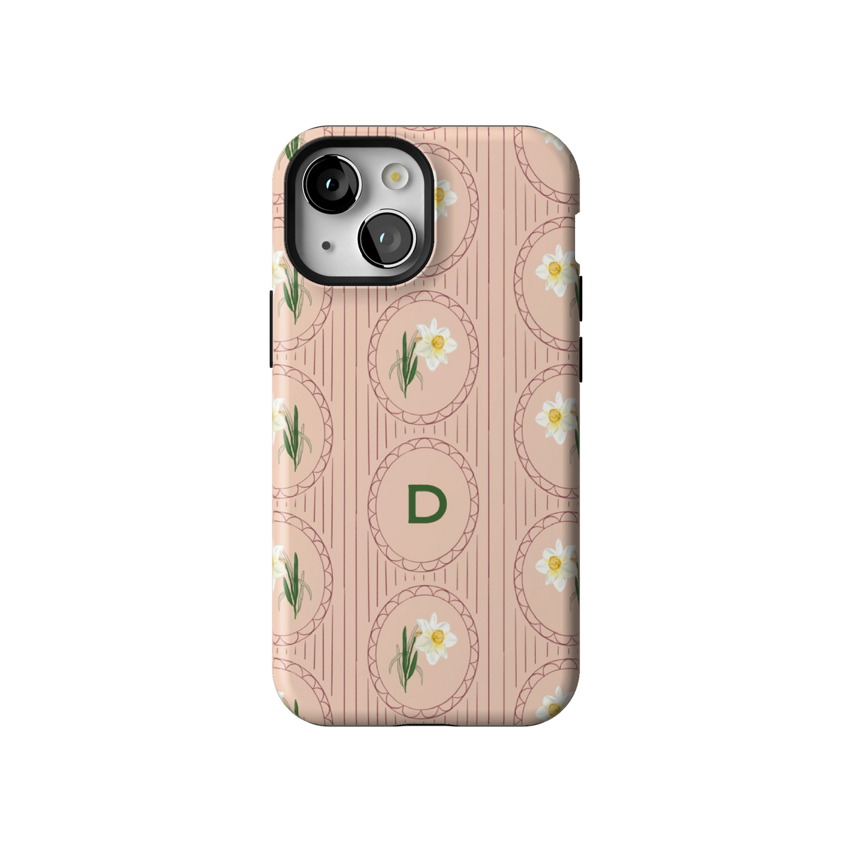 December Birth Month Personalized iPhone Case