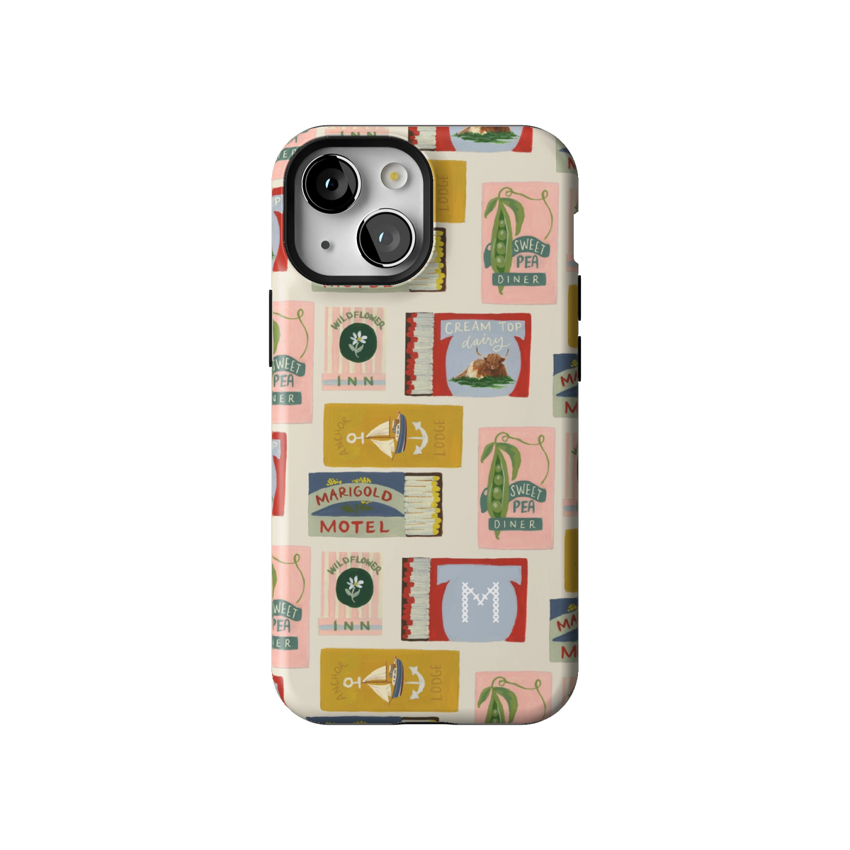 Matchbooks Personalized iPhone Case