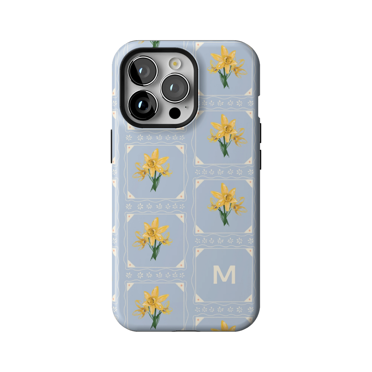 March Birth Month Personalized iPhone Case