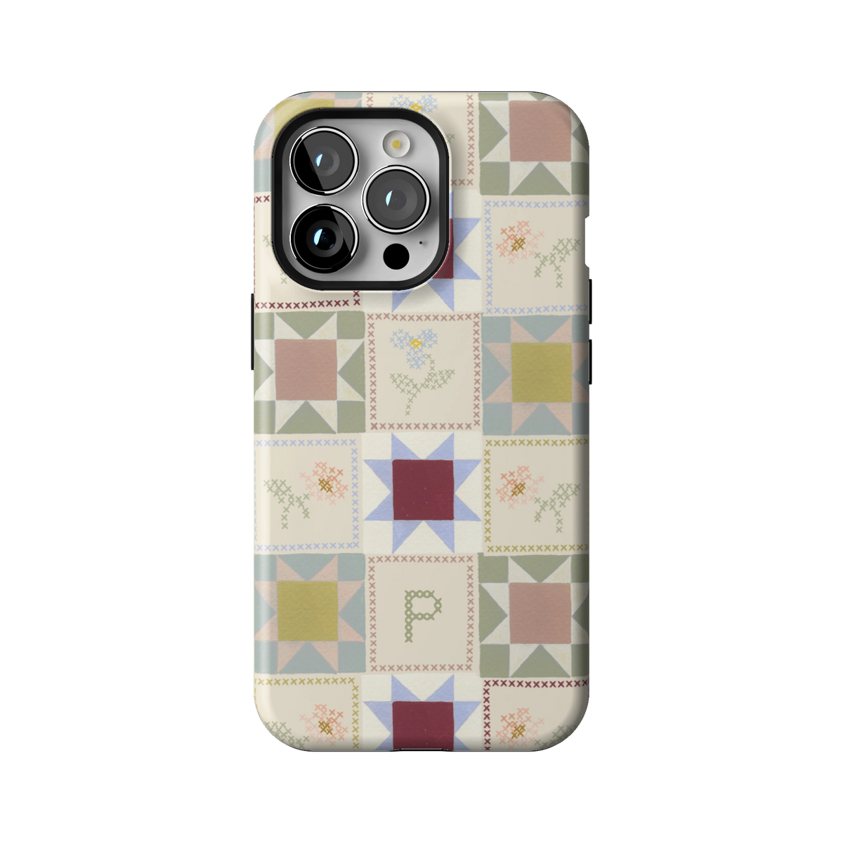 Patchwork Personalized iPhone Case