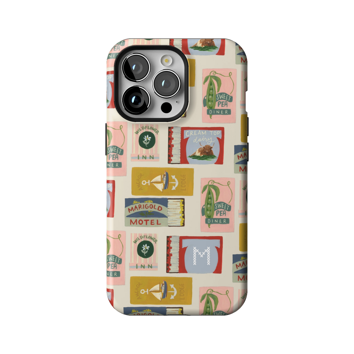 Matchbooks Personalized iPhone Case