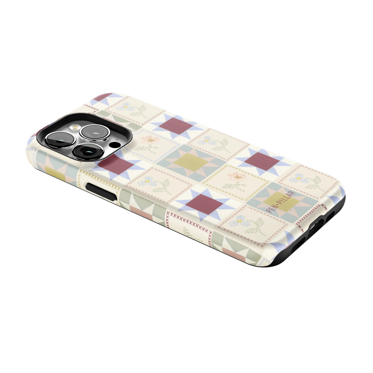 Patchwork iPhone Case