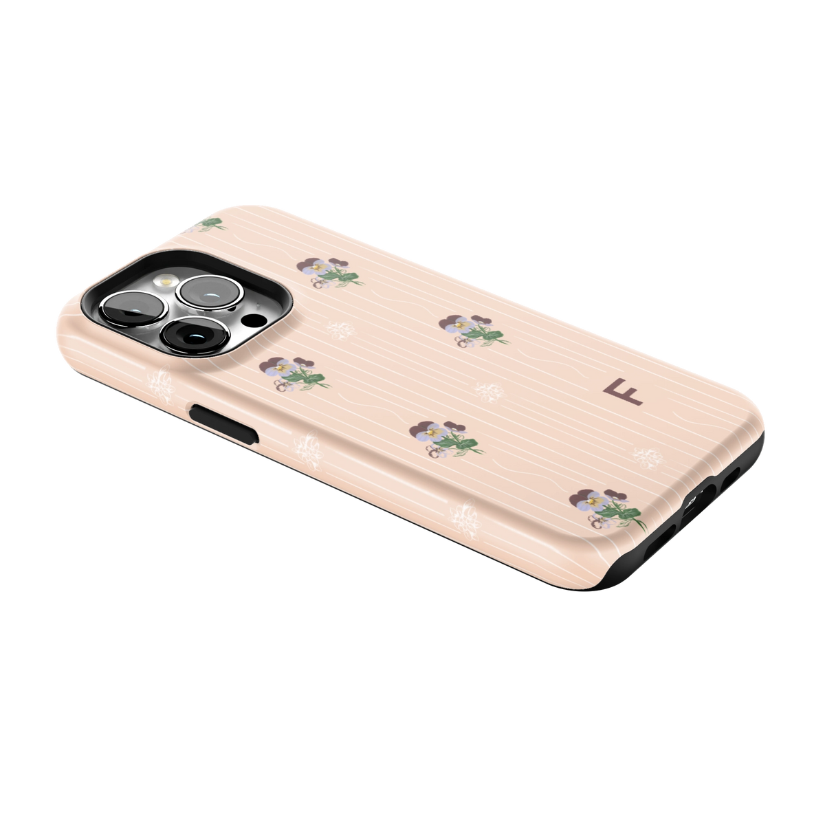 February Birth Month Personalized iPhone Case