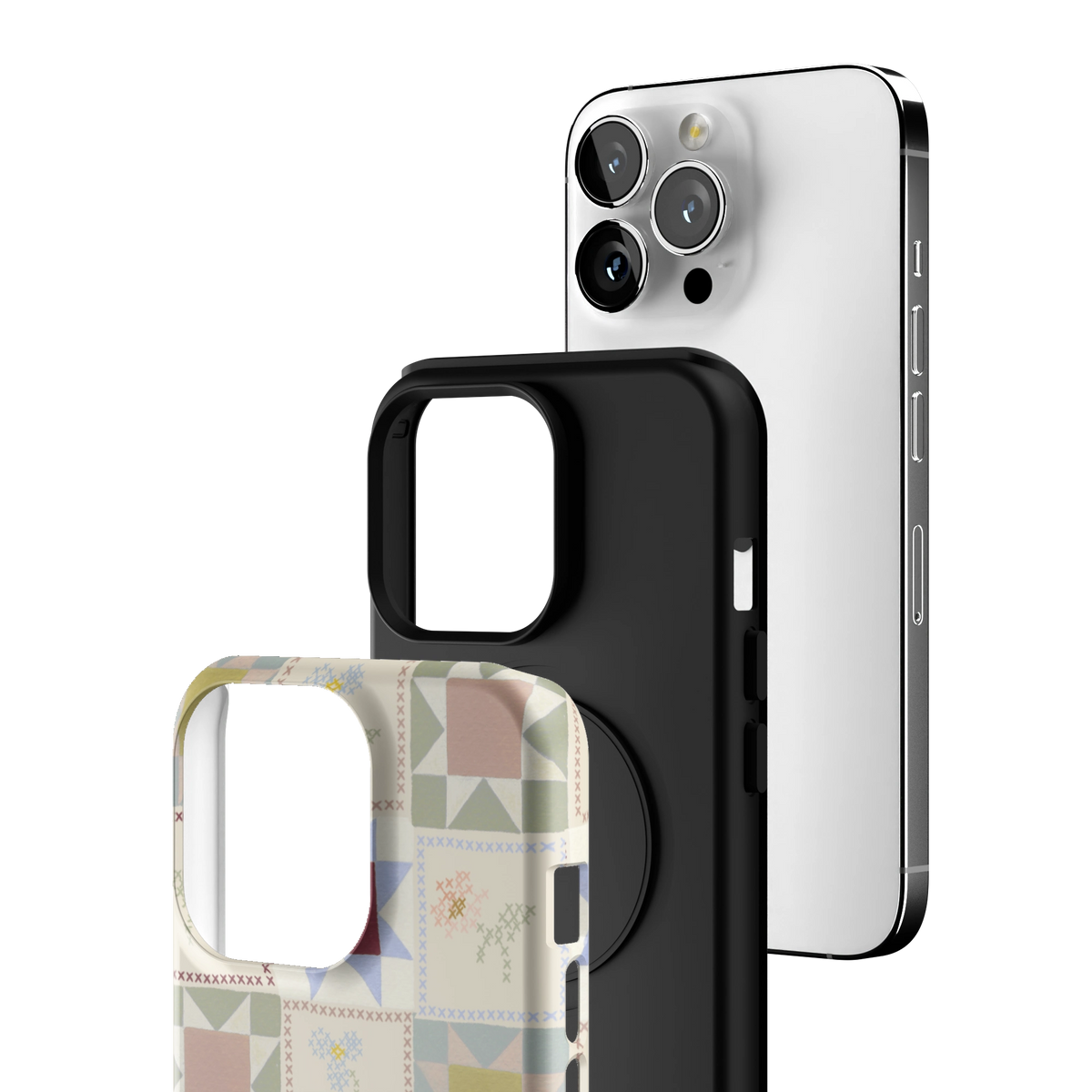 Patchwork Personalized iPhone Case