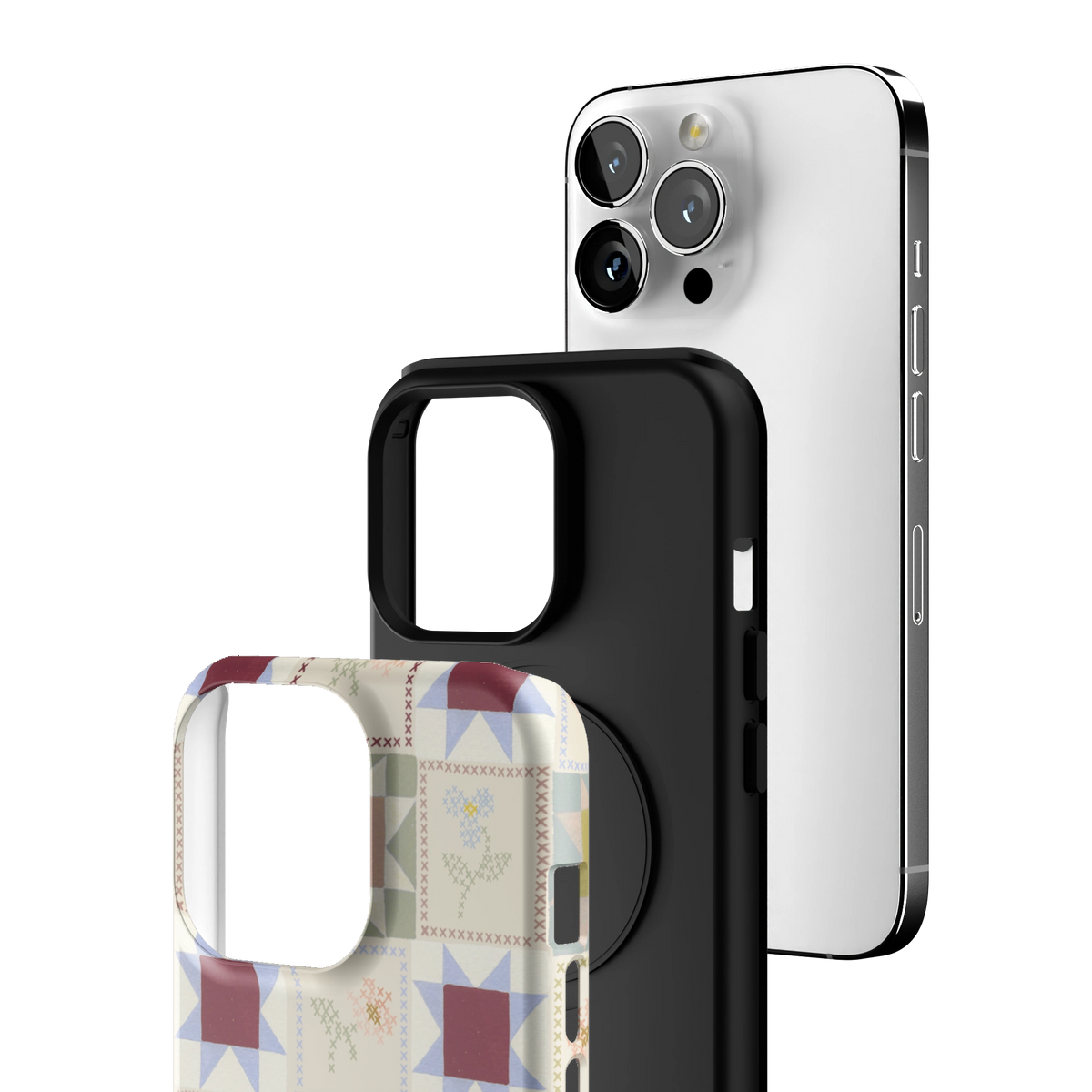 Patchwork iPhone Case