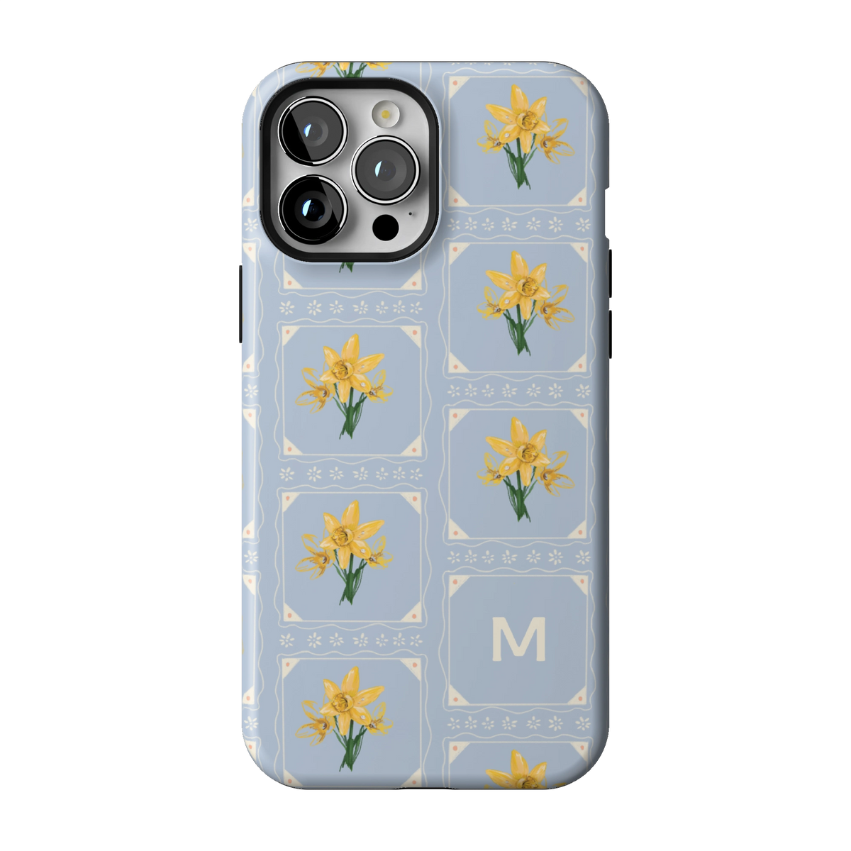 March Birth Month Personalized iPhone Case