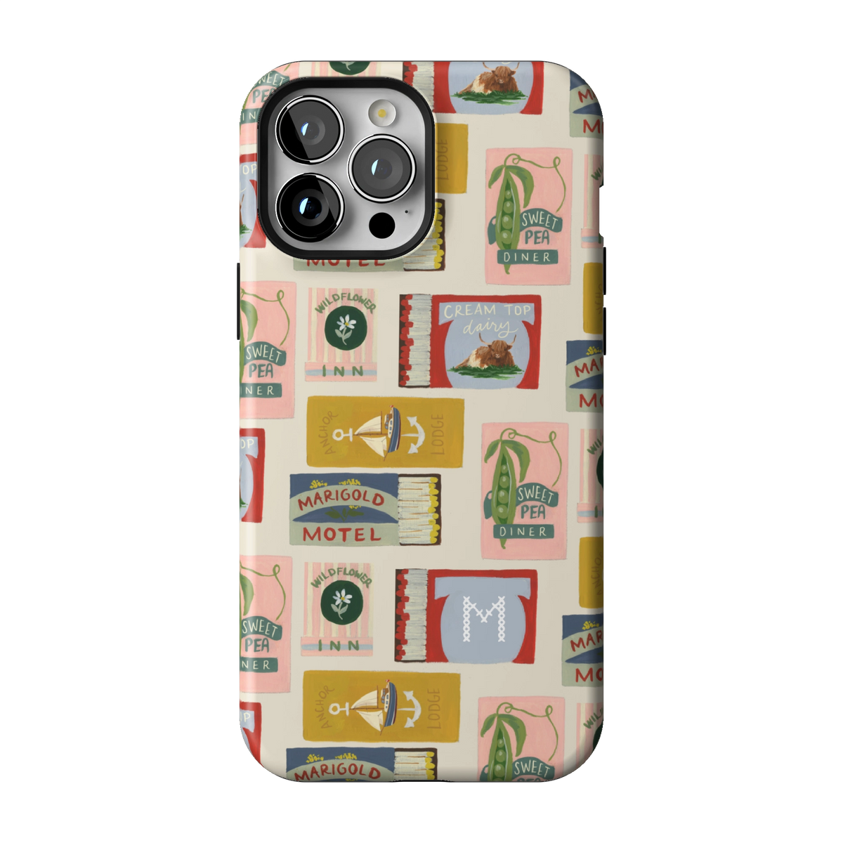 Matchbooks Personalized iPhone Case