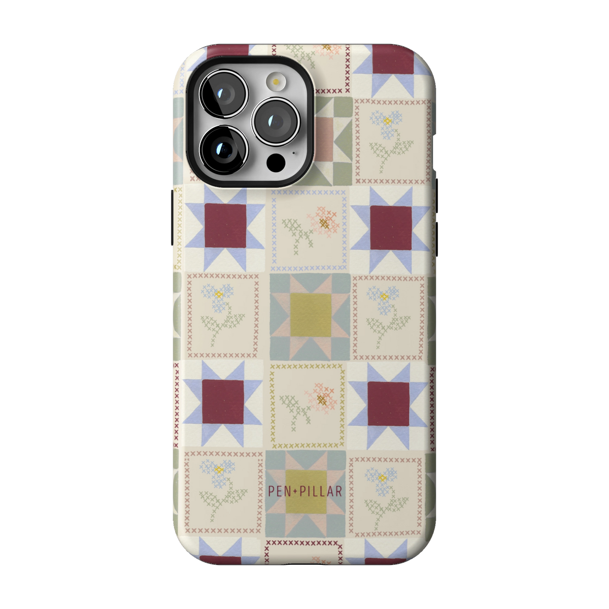 Patchwork iPhone Case