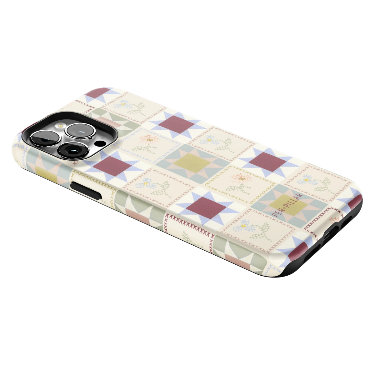 Patchwork iPhone Case