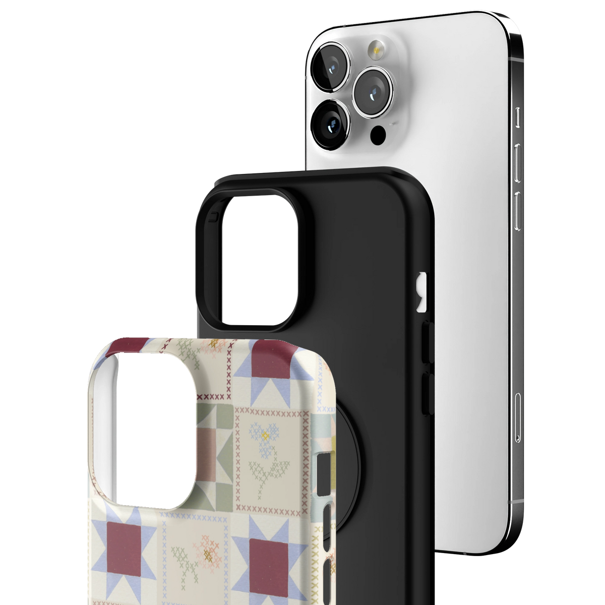 Patchwork iPhone Case