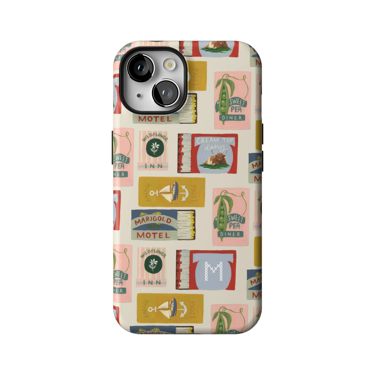Matchbooks Personalized iPhone Case