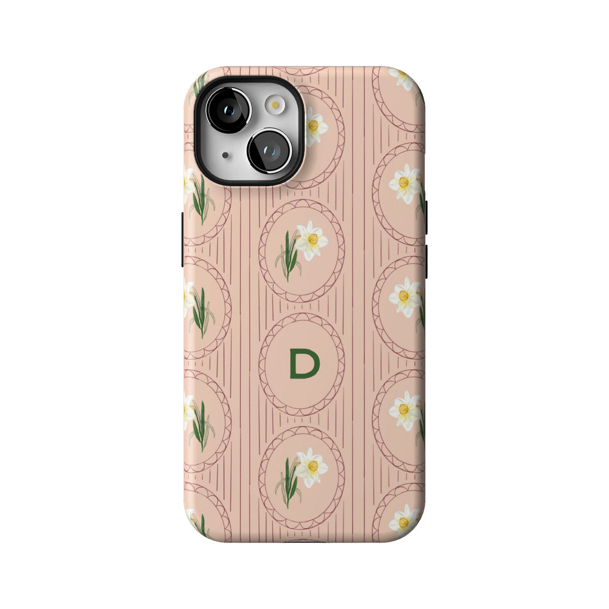 December Birth Month Personalized iPhone Case