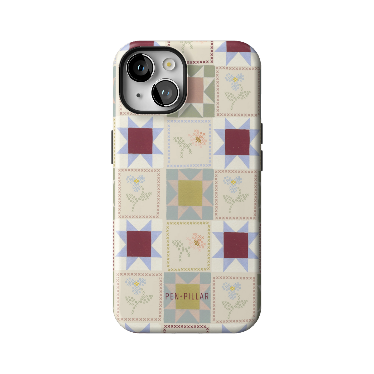 Patchwork iPhone Case
