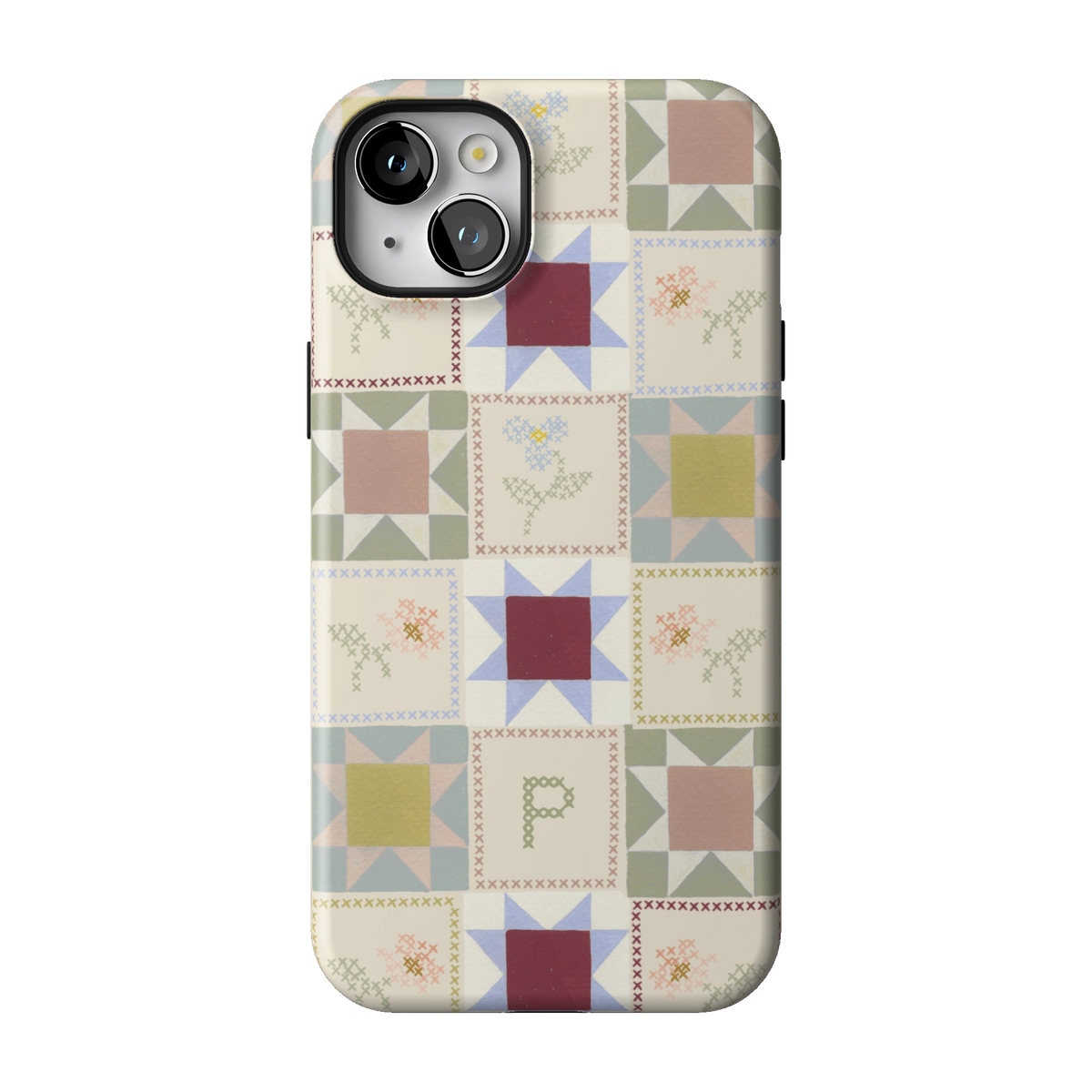 Patchwork Personalized iPhone Case