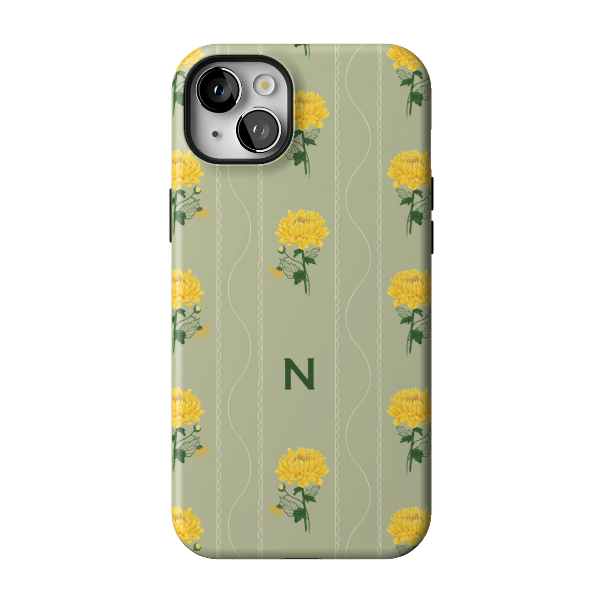 November Birth Month Personalized iPhone Case