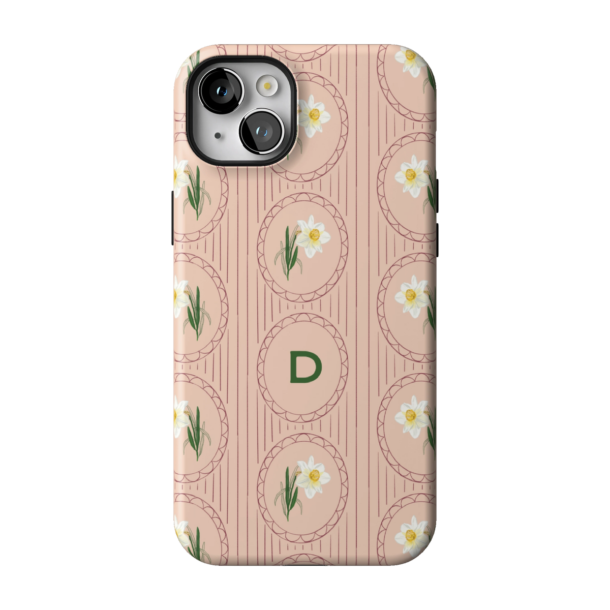 December Birth Month Personalized iPhone Case
