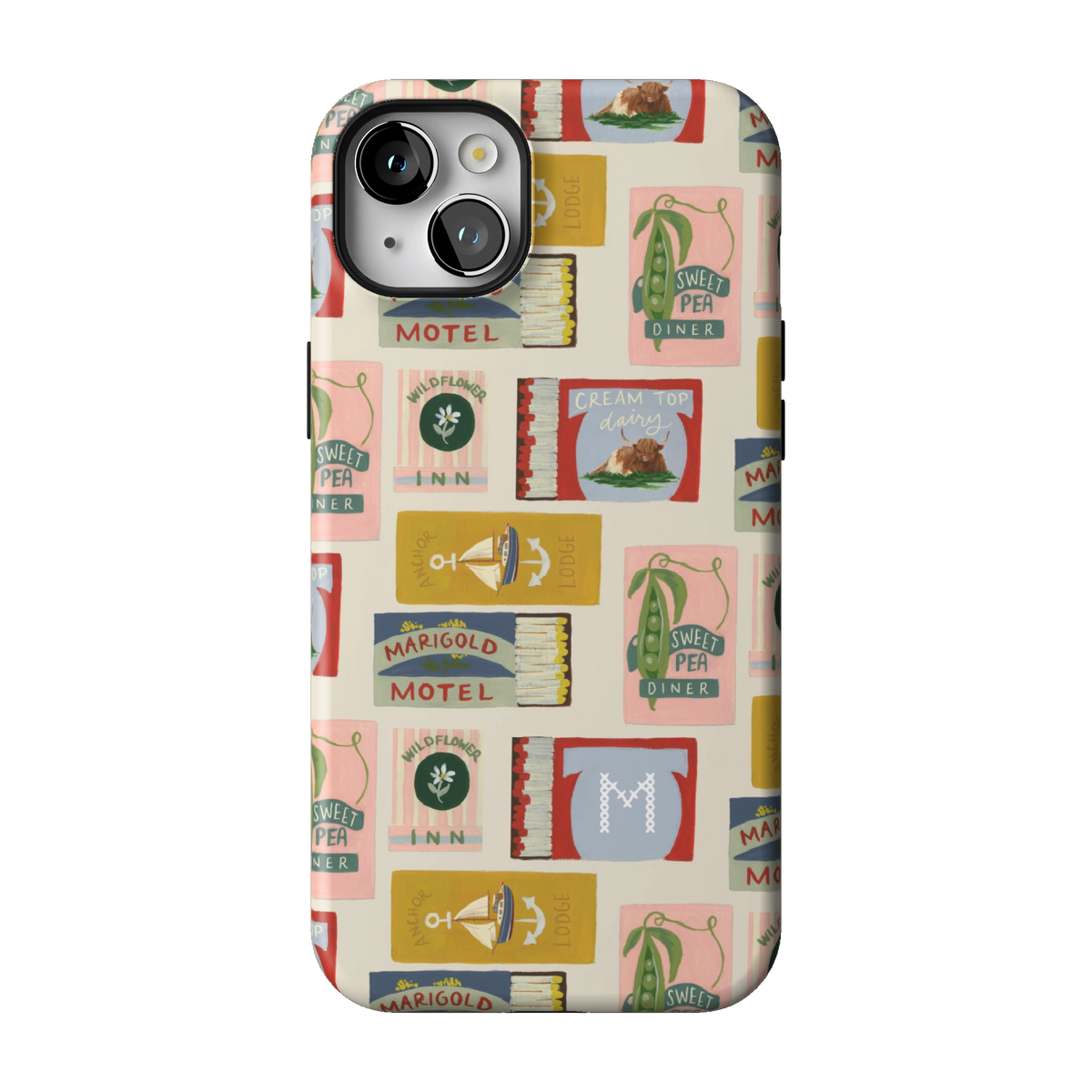 Matchbooks Personalized iPhone Case