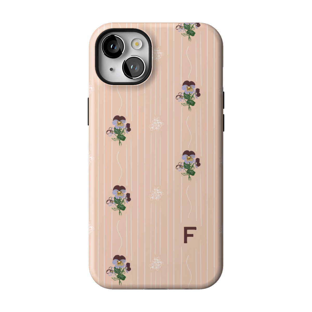 February Birth Month Personalized iPhone Case