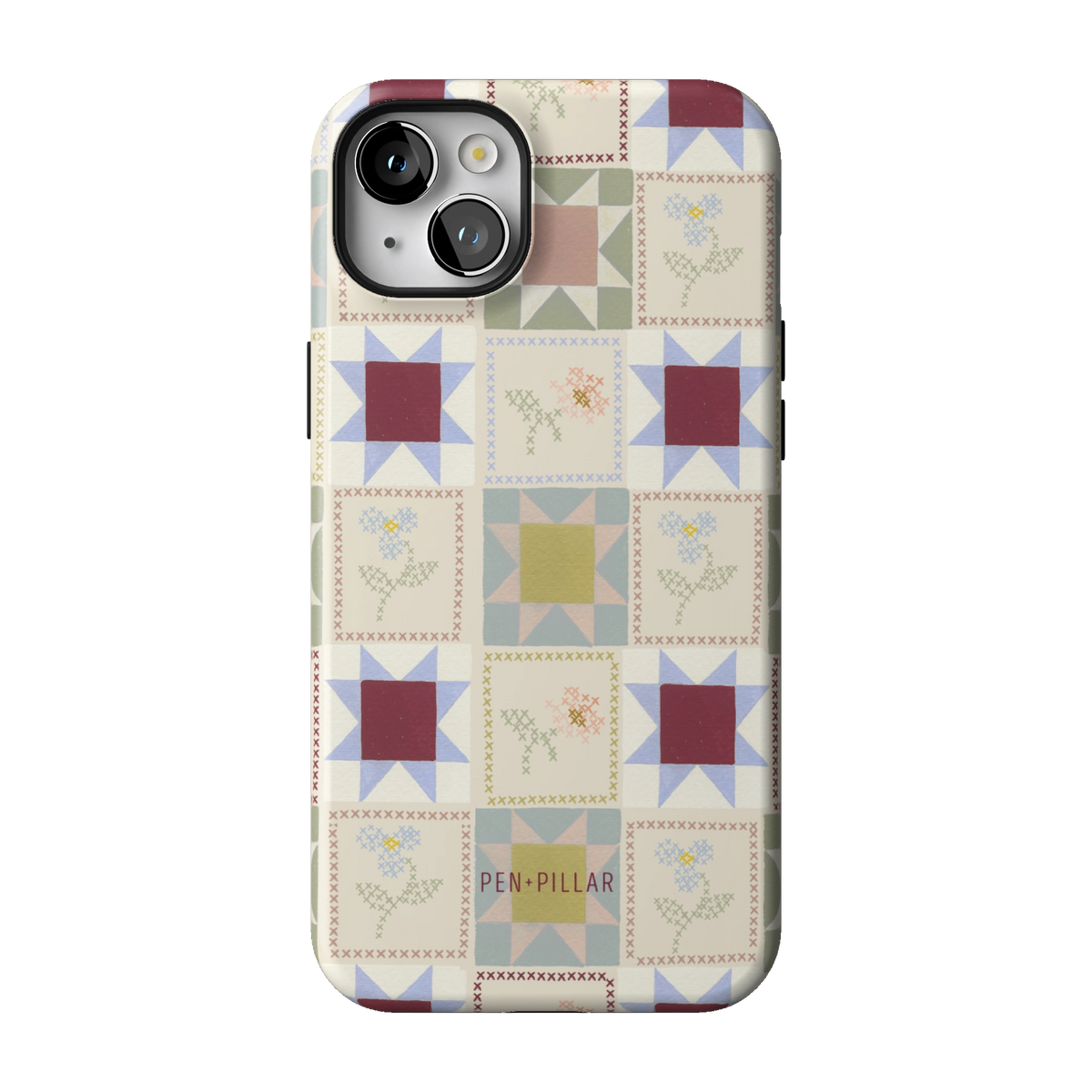 Patchwork iPhone Case