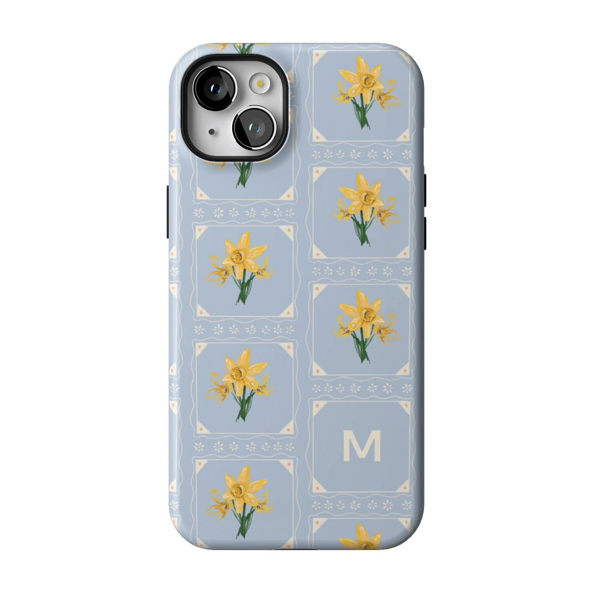 March Birth Month Personalized iPhone Case