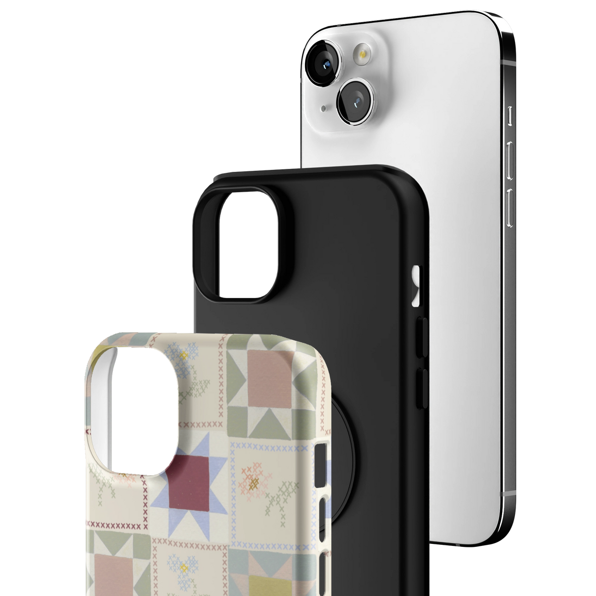 Patchwork Personalized iPhone Case