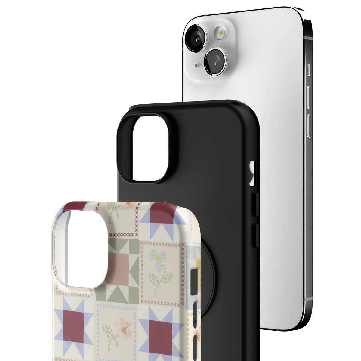 Patchwork iPhone Case