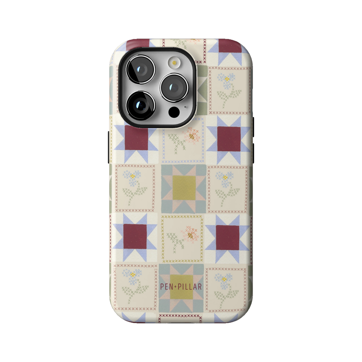 Patchwork iPhone Case