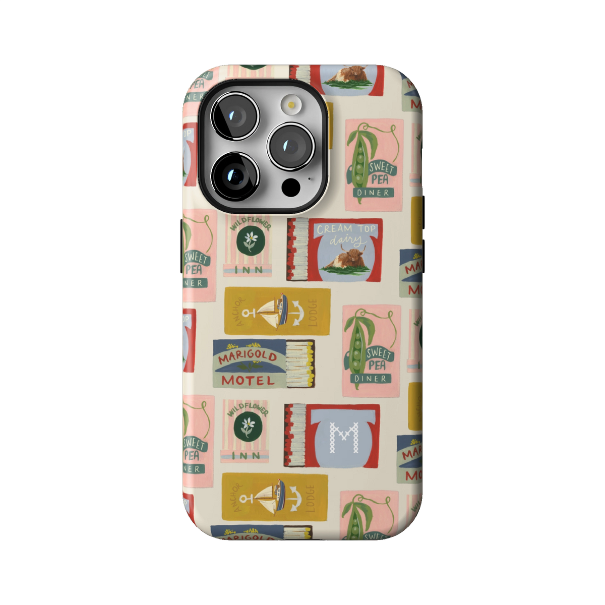Matchbooks Personalized iPhone Case