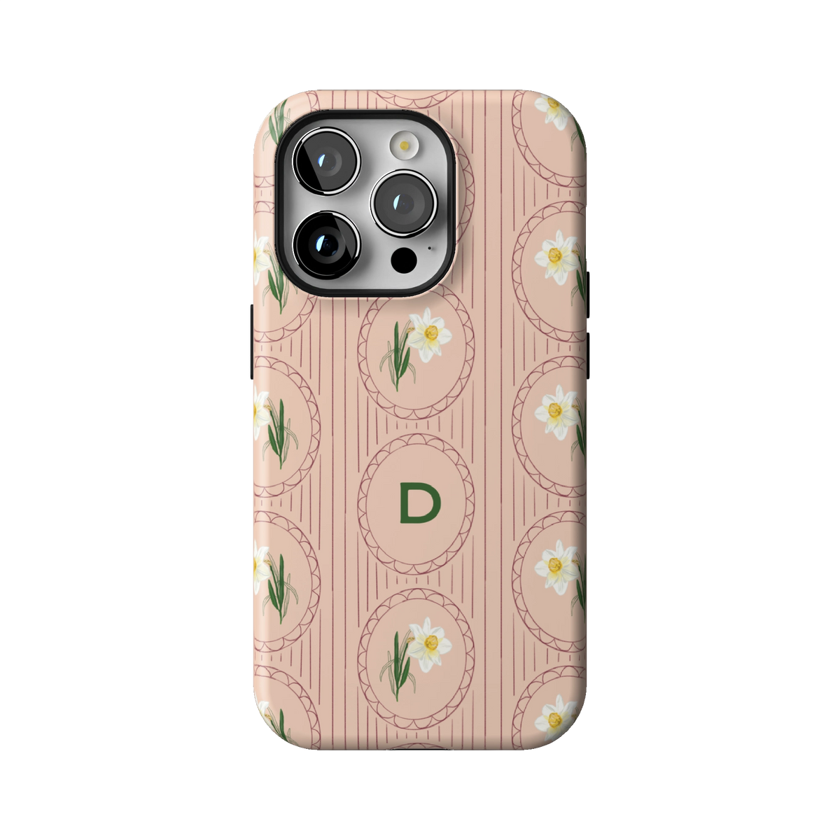 December Birth Month Personalized iPhone Case