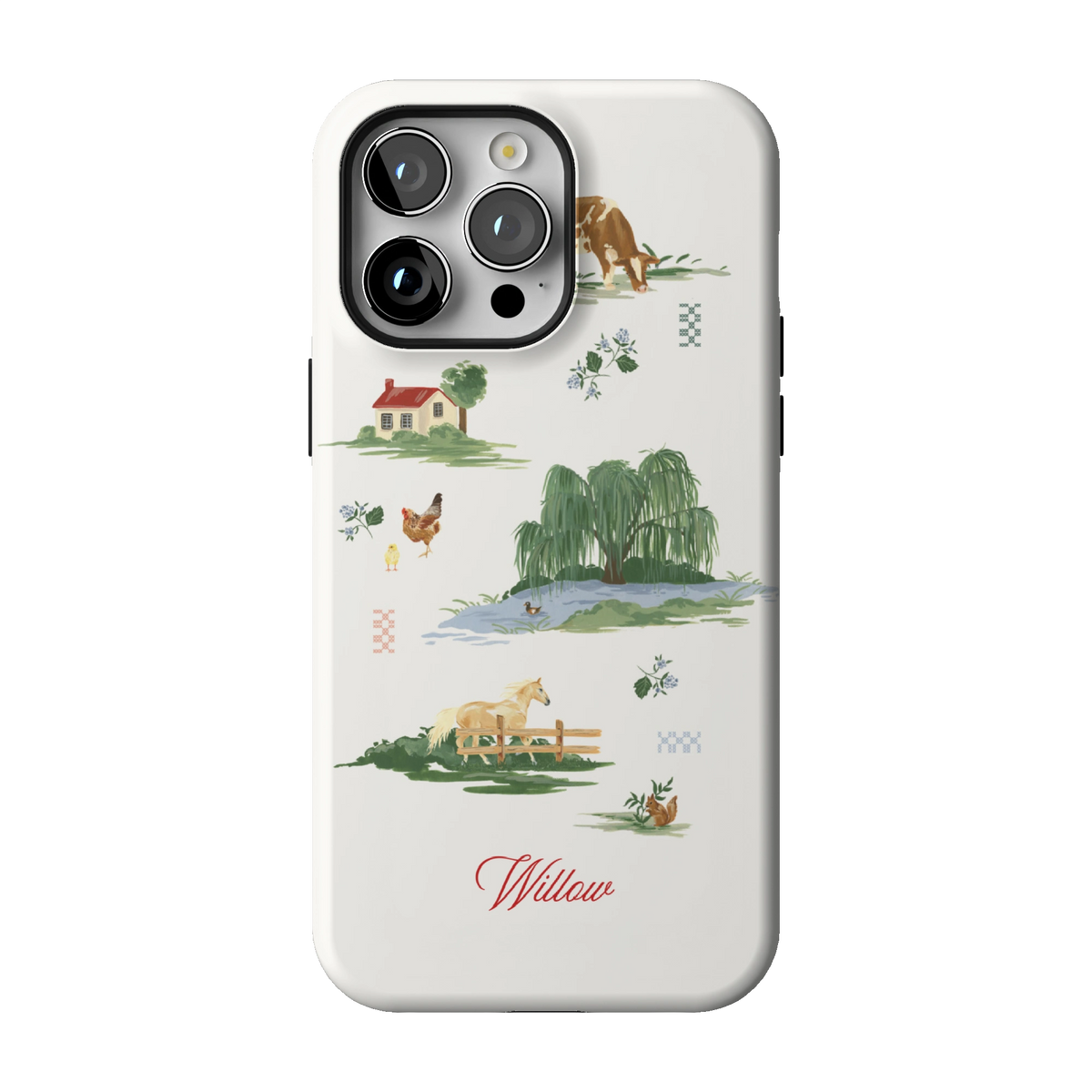 Willow Personalized iPhone Case