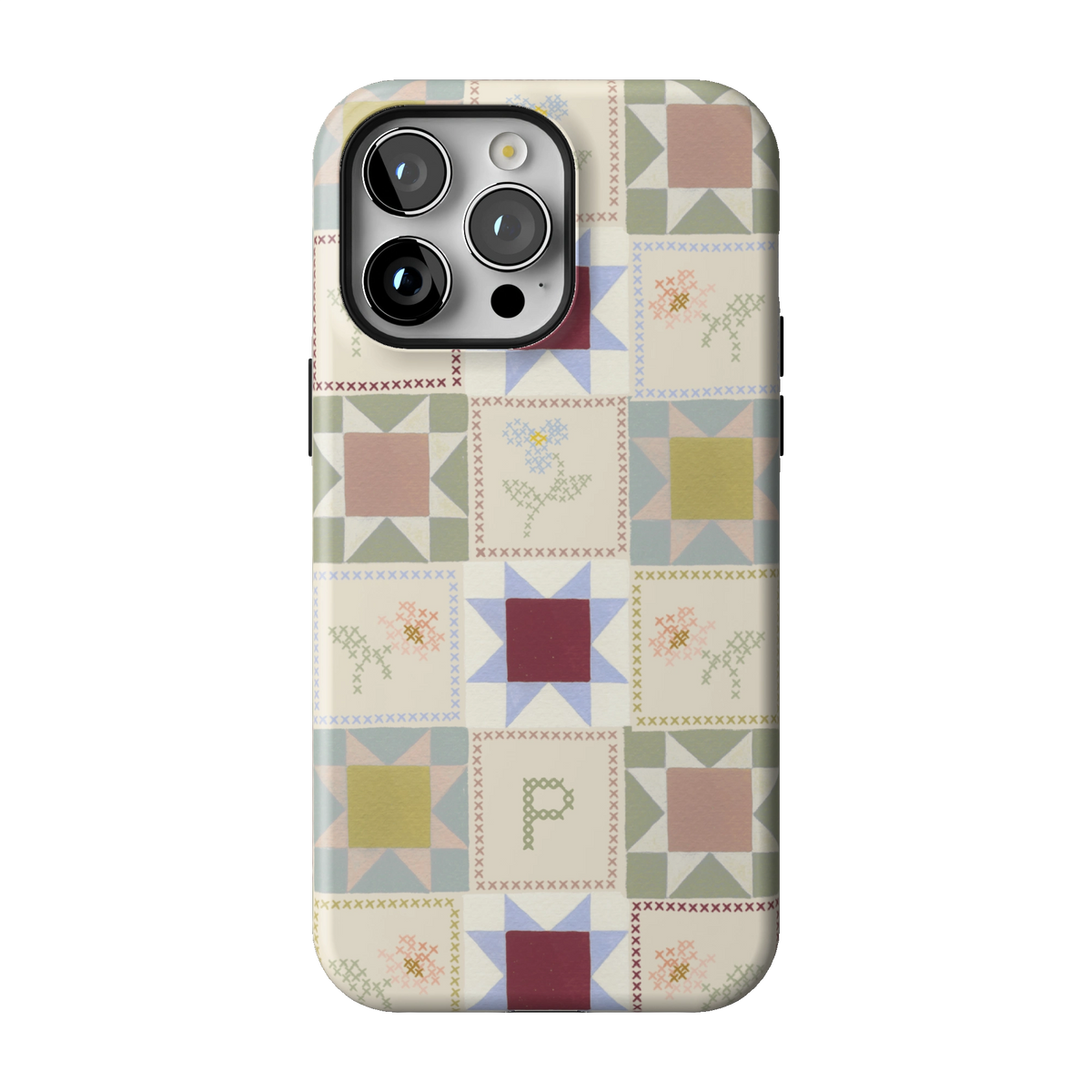 Patchwork Personalized iPhone Case