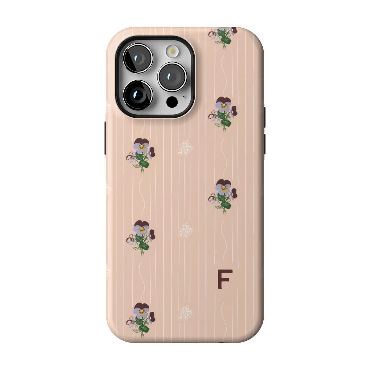 February Birth Month Personalized iPhone Case