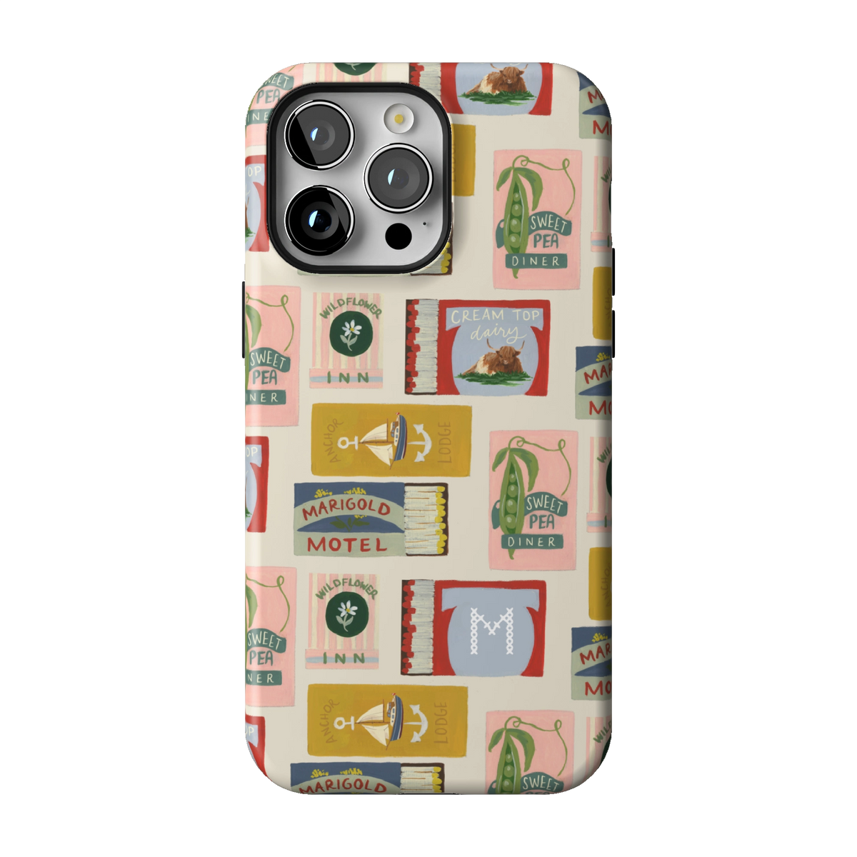 Matchbooks Personalized iPhone Case