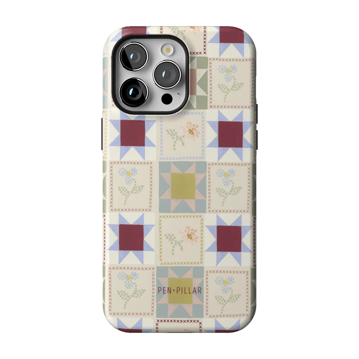 Patchwork iPhone Case