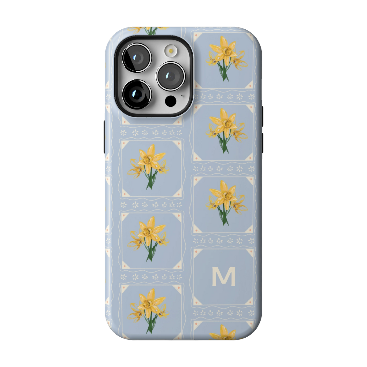 March Birth Month Personalized iPhone Case