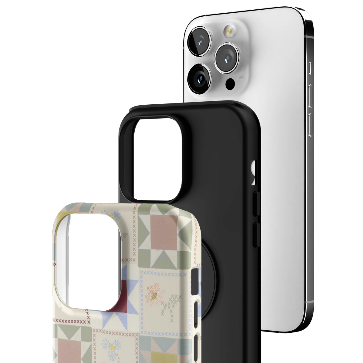 Patchwork Personalized iPhone Case