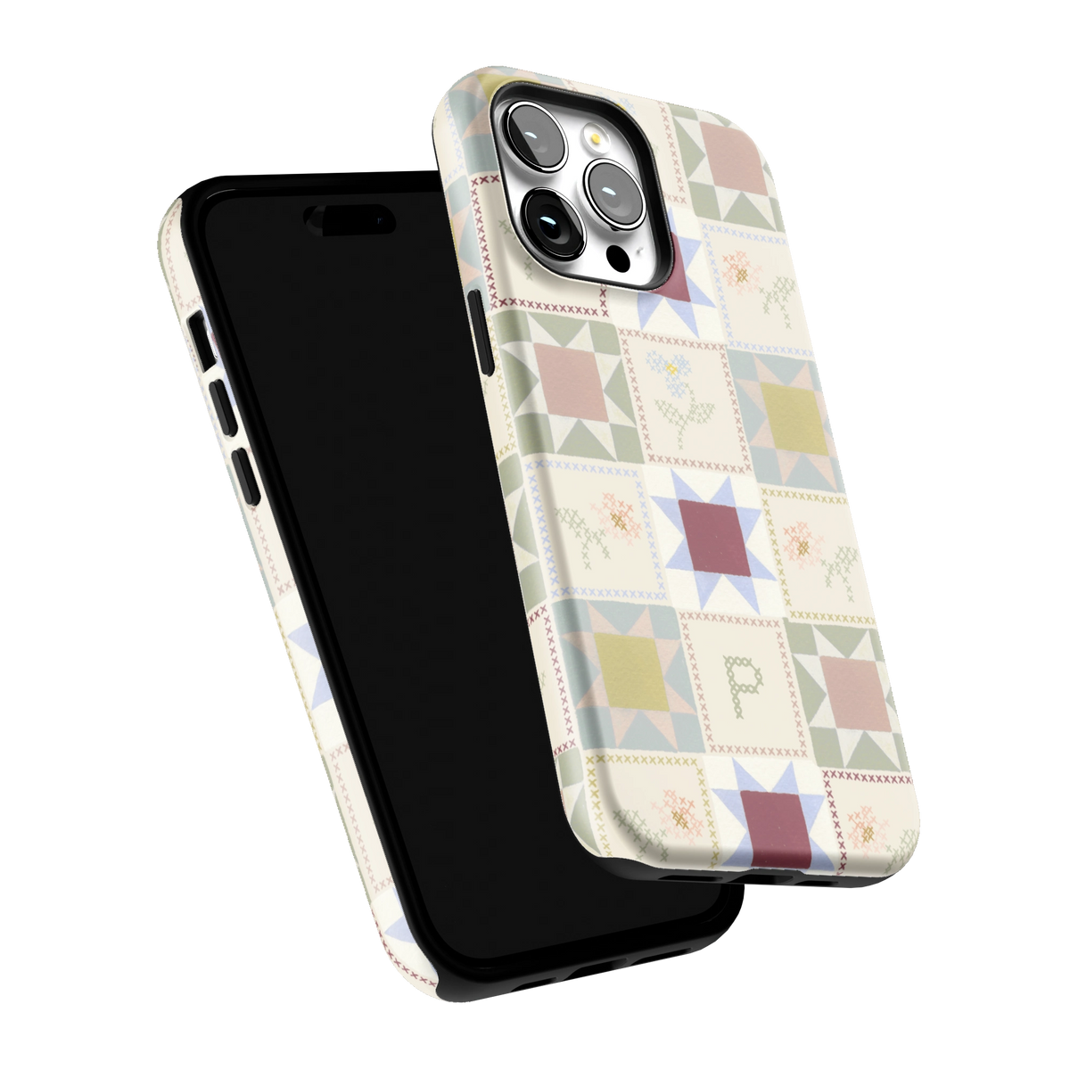 Patchwork Personalized iPhone Case