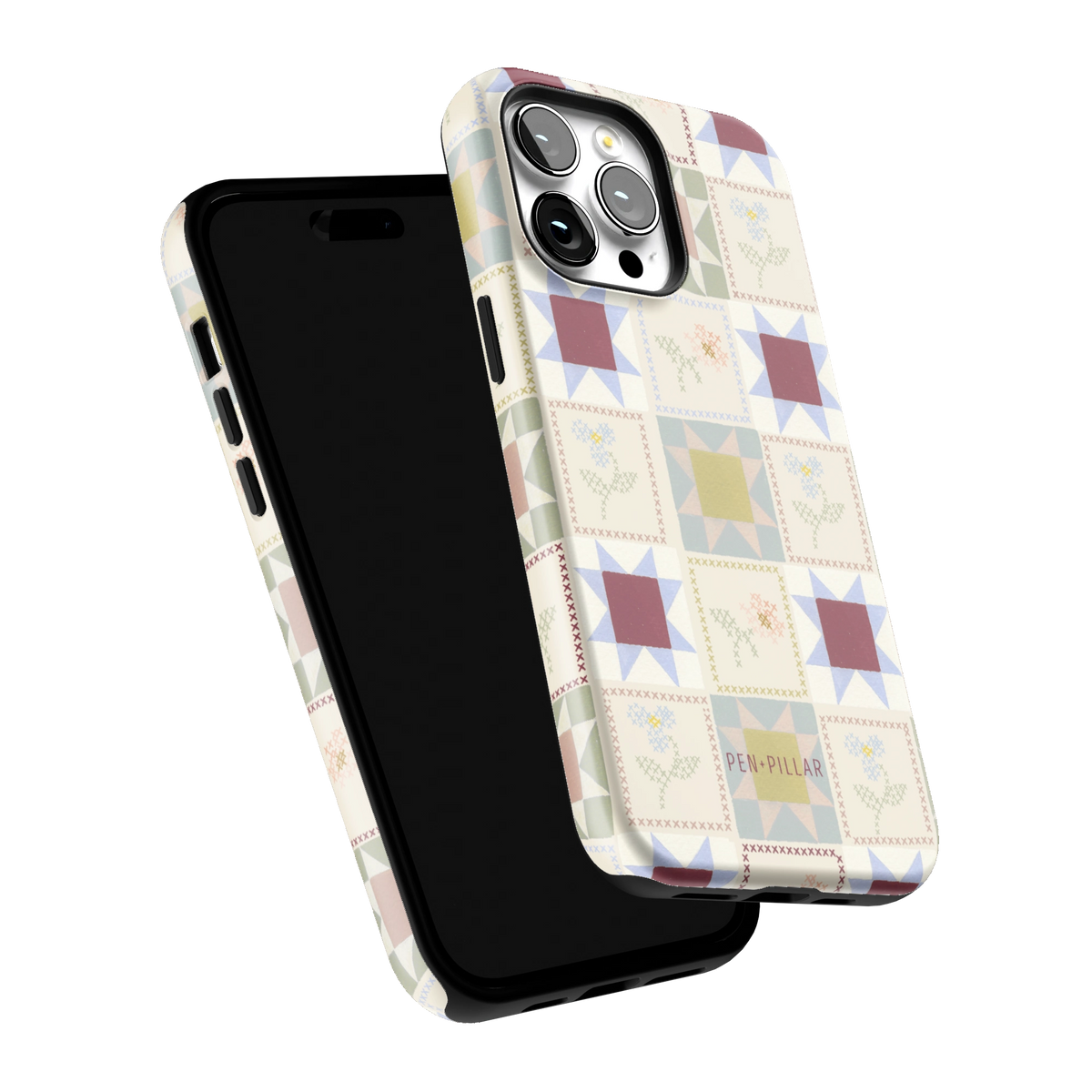 Patchwork iPhone Case