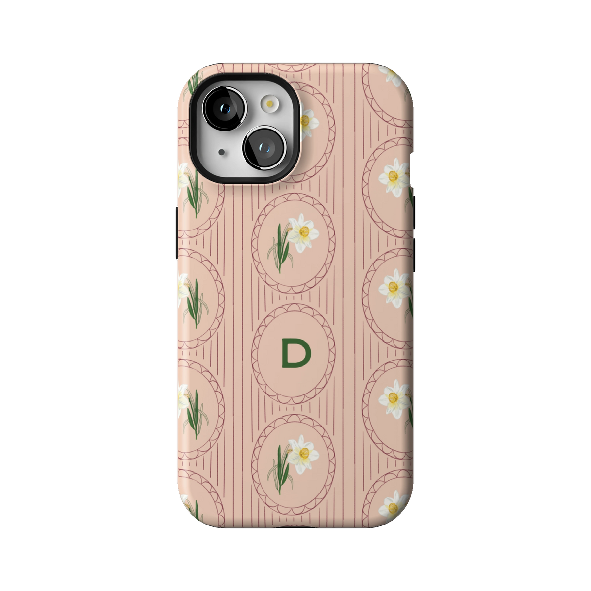 December Birth Month Personalized iPhone Case