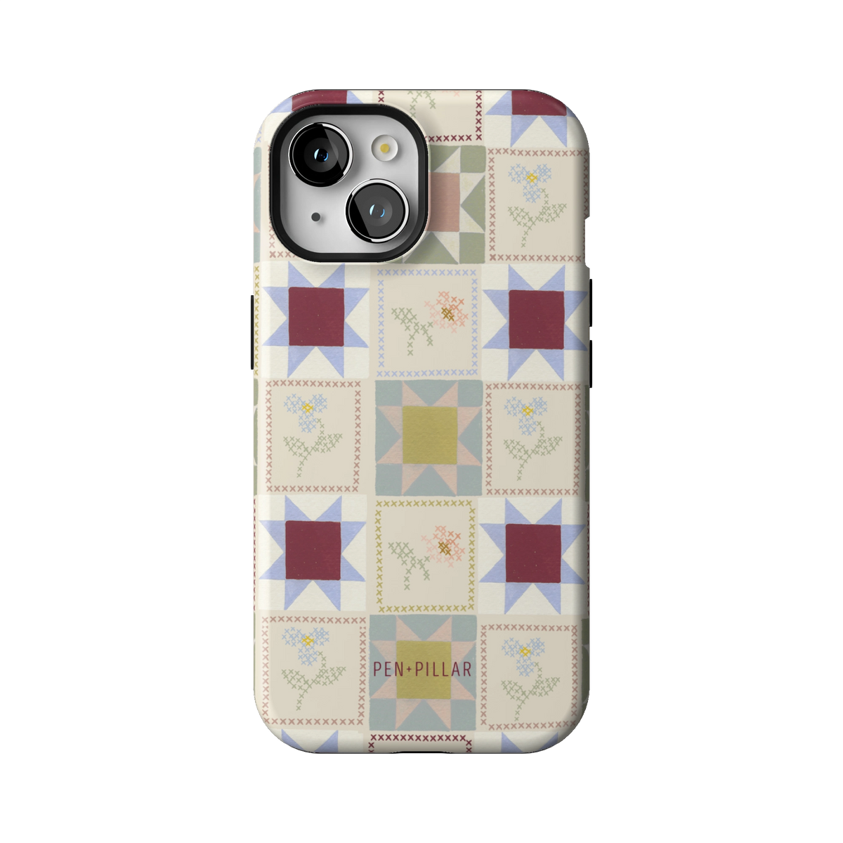 Patchwork iPhone Case