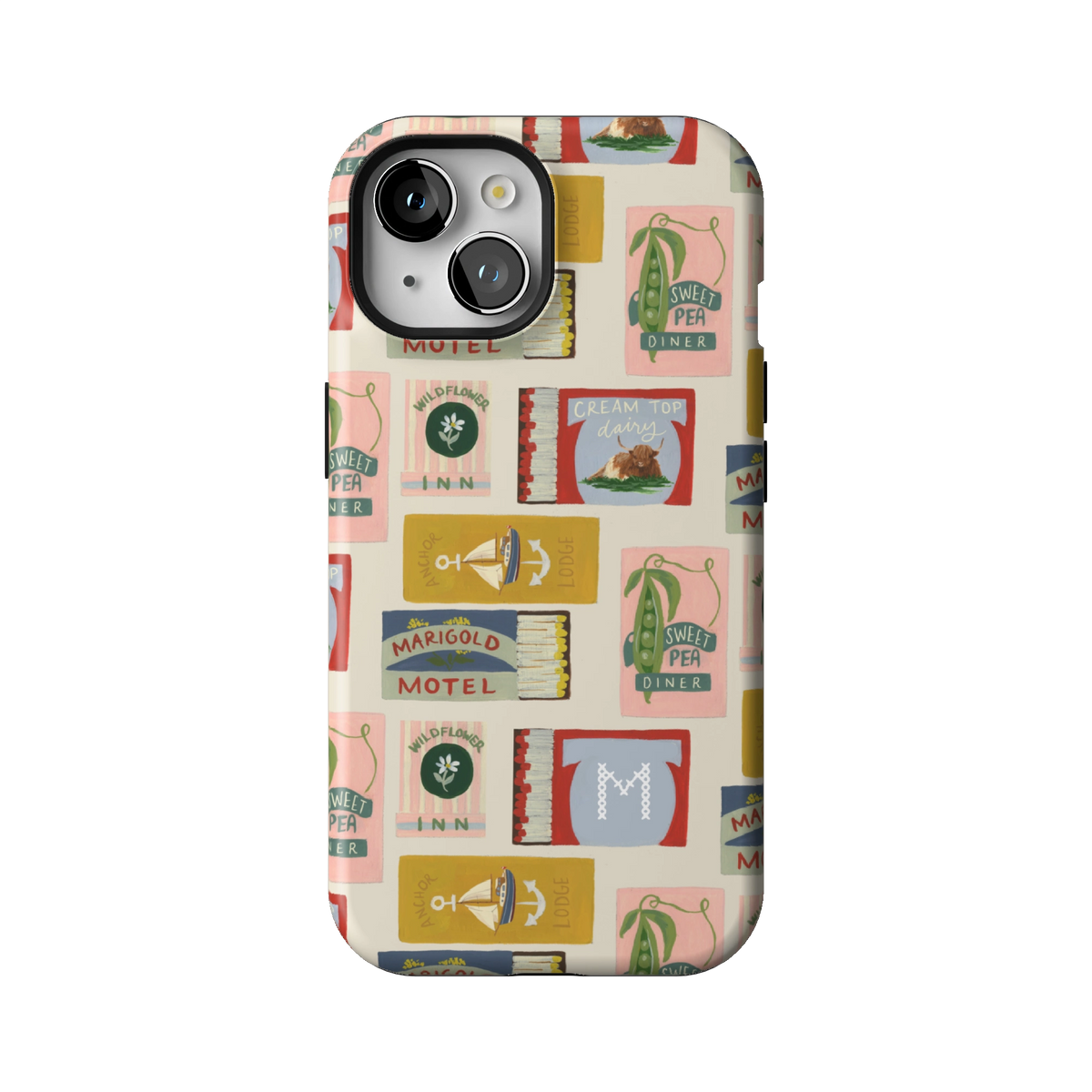 Matchbooks Personalized iPhone Case