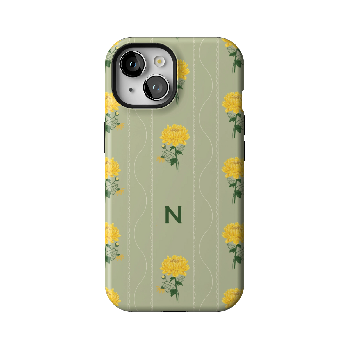 November Birth Month Personalized iPhone Case