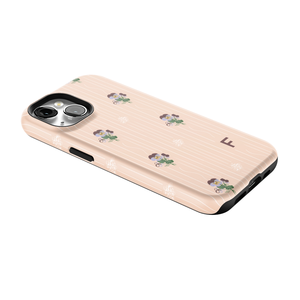 February Birth Month Personalized iPhone Case